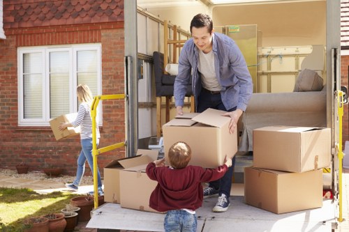 Booking confirmation and payment terms for removals service