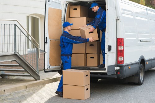 Removals van service for Brentford home moves
