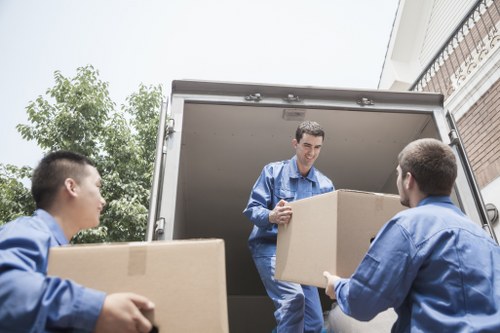 Family home removals in Brentford with packing and furniture handling