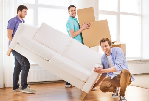 Brentford house removal service with boxes and moving supplies
