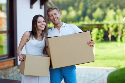 Professional packing help for a Brentford home move