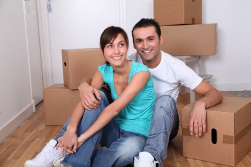 Residential removals van for Brentford apartments and houses