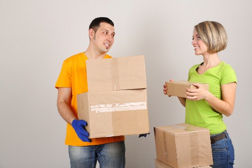 Office removals setup for a business relocation in Brentford