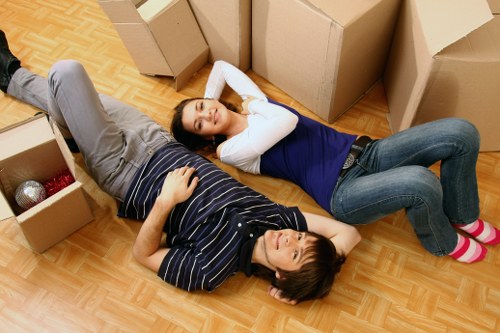 Man and van service assisting with office and business delivery in Brentford