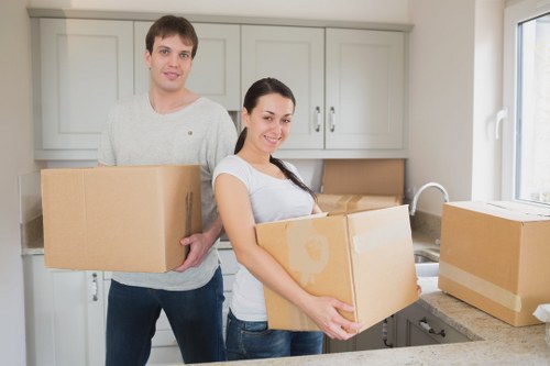 Commercial moving van support for Brentford businesses